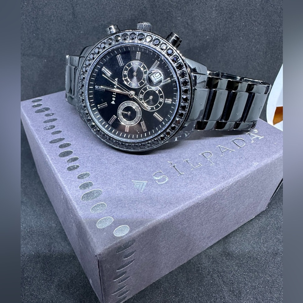 Silpada Black on Black watch